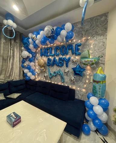 Welcome Baby Boy Arch