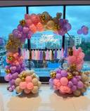 Pastel Balloon Arch with Gold Accents for Birthday - photo 1