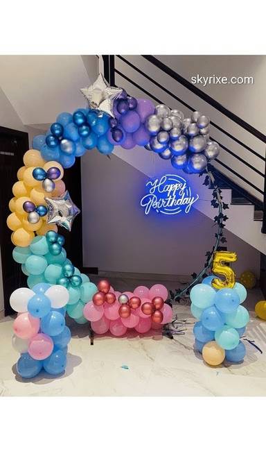 Multicolor Birthday Decoration