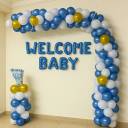 Baby Boy Balloon Welcome Arch Decor - photo 1