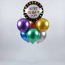 Colorful Birthday Balloon Bouquet - photo 1