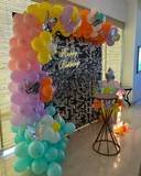 Butterfly Garden Birthday Backdrop - photo 3