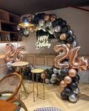 Elegant Metallic Birthday Arch - photo 2