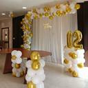 Golden Daisy Birthday Arch - photo 2
