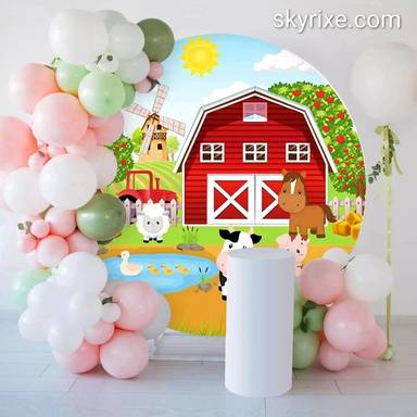 Farm Animal Theme Kids Birthday