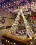 Royal Blue And Silver Birthday Room Decor - photo 2