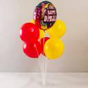 Happy Diwali Vibrant Balloon Bouquet - photo 4