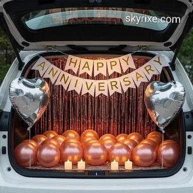 Rose Gold Anniversary Surprise
