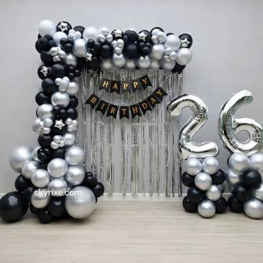 Black and Silver Arch
