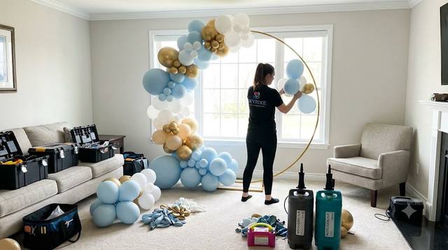 How Long Does Balloon Decoration Take to Set Up? | Skyrixe