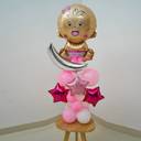 Welcome Baby Girl Balloon Bouquet - photo 2