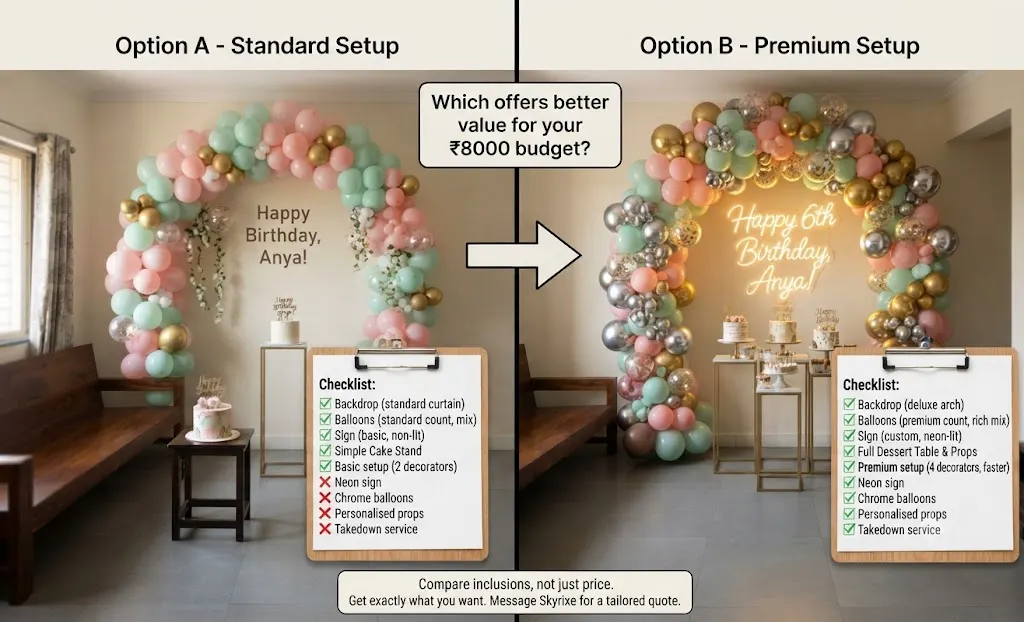 How to Book Balloon Decoration in Mumbai: From WhatsApp Message to Setup